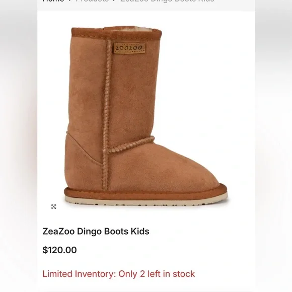 Kids Zeazoo boots